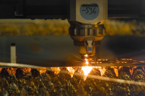 laser cutting sheet metal 