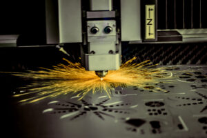 laser cutting aluminum 