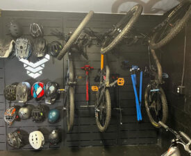 Panel W-Biking Gear Storage